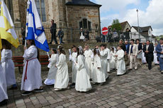 Feier der 1. Heiligen Kommunion in Sankt Crescentius (Foto: Karl-Franz Thiede)